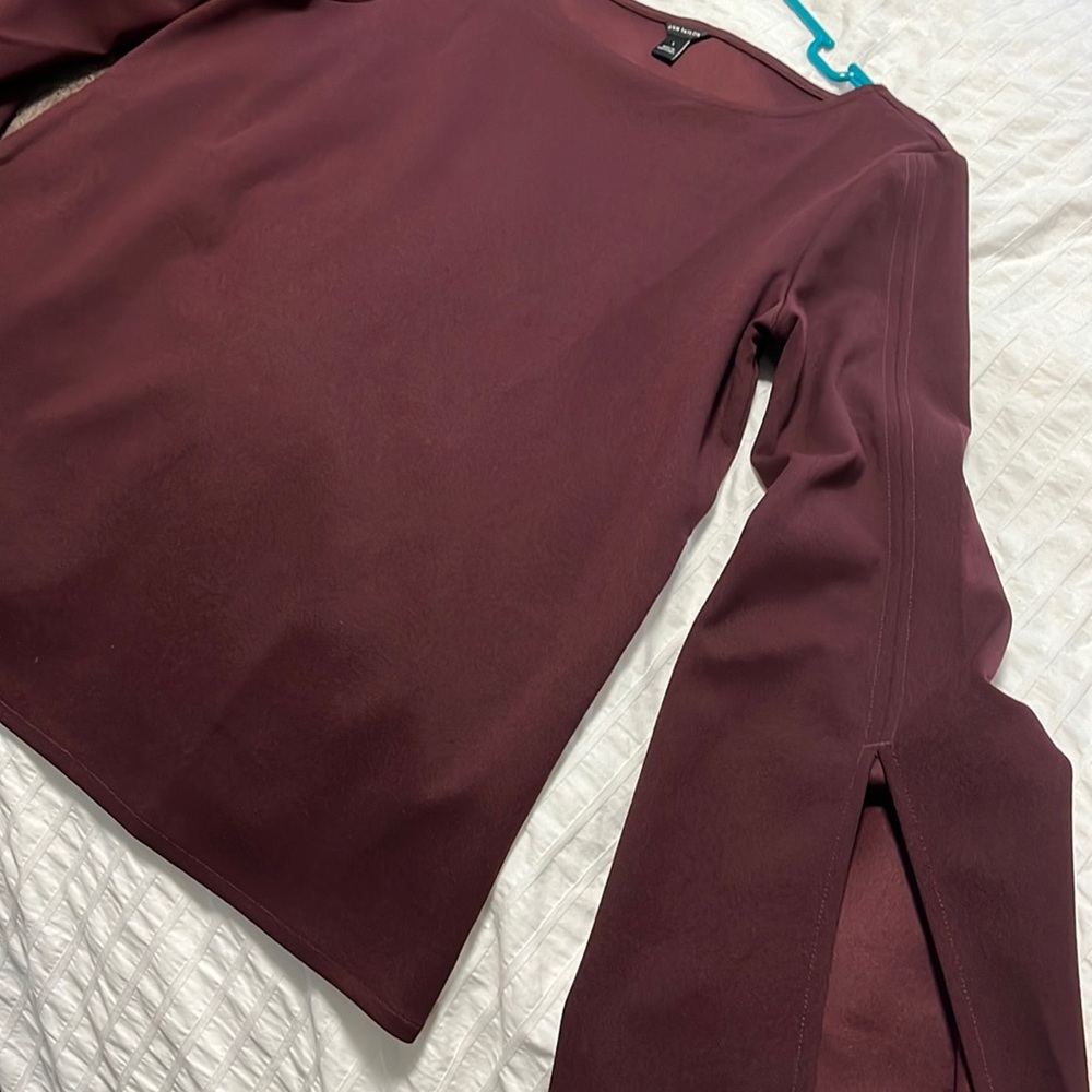 Barely worn maroon blouse